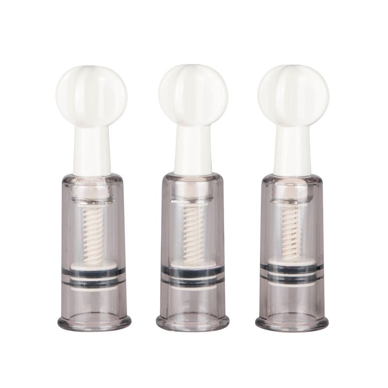 Nipple and Clit Suckers 3 Pc-ET043CLR