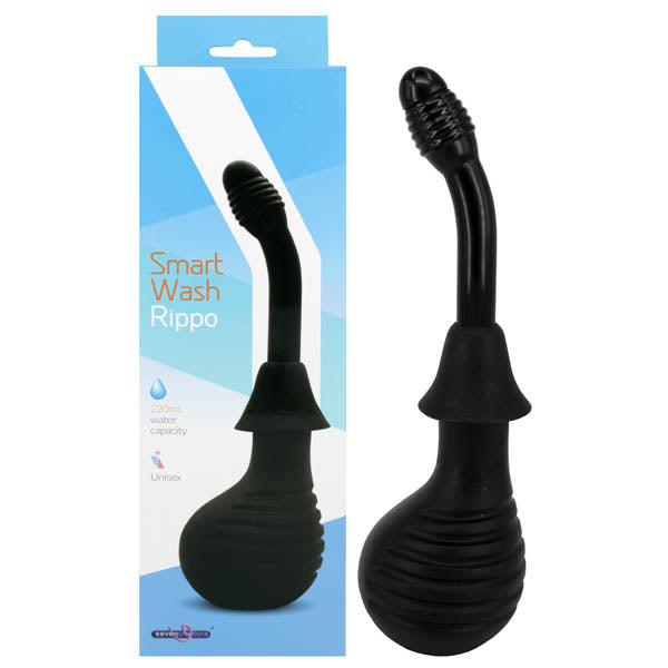 Smart Wash - Rippo - Black Unisex Douche - 220 ml Capacity-16-53BLK-BX