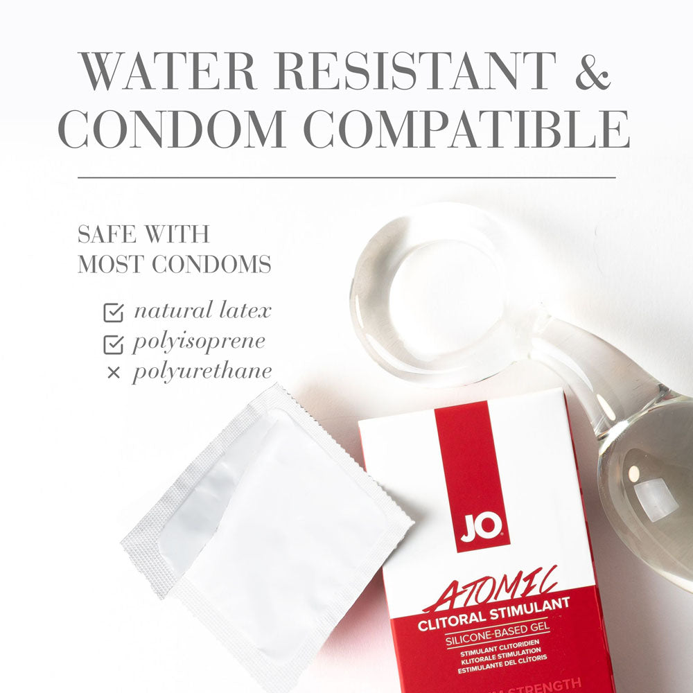 JO Atomic Clitoral Gel - Stimulating Gel for Women - 10 ml Tube-40179