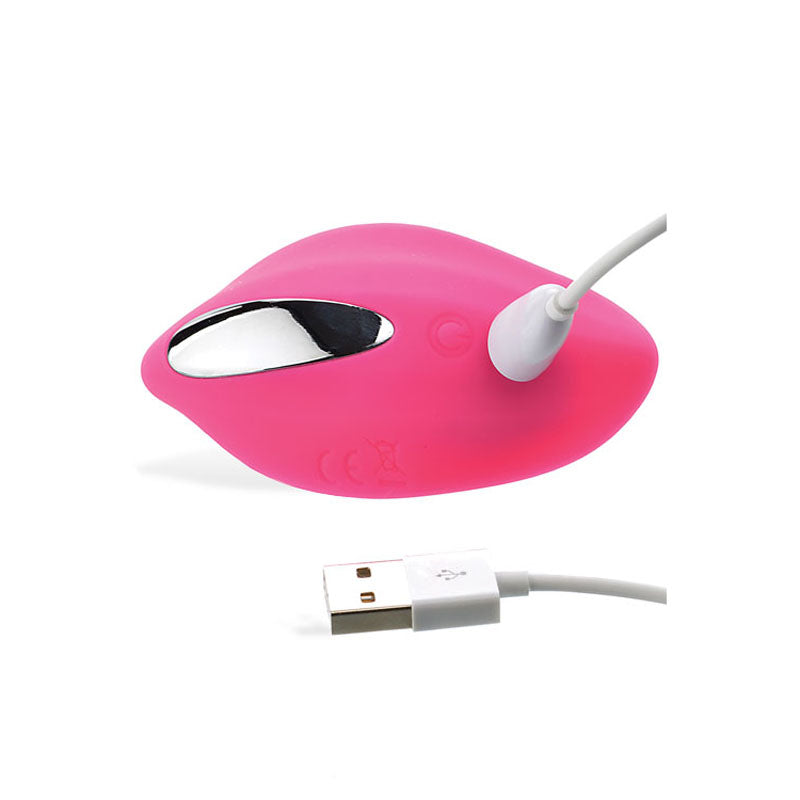 Adam & Eve Eves Rechargeable Vibrating Panty With Remote - Pink Vibrating Panty with Remote Control-B628 6295