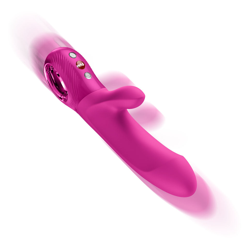 Fun Factory BI STRONIC EMBRACE Magenta - Magenta USB-C Rechargeable Thrusting Vibrator - FF001025MG01