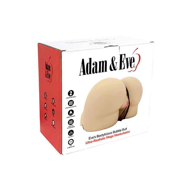 Adam & Eve EVES BOOTYLICIOUS BUBBLE BUTT - Flesh Doggy Style Lifesize Masturbator
