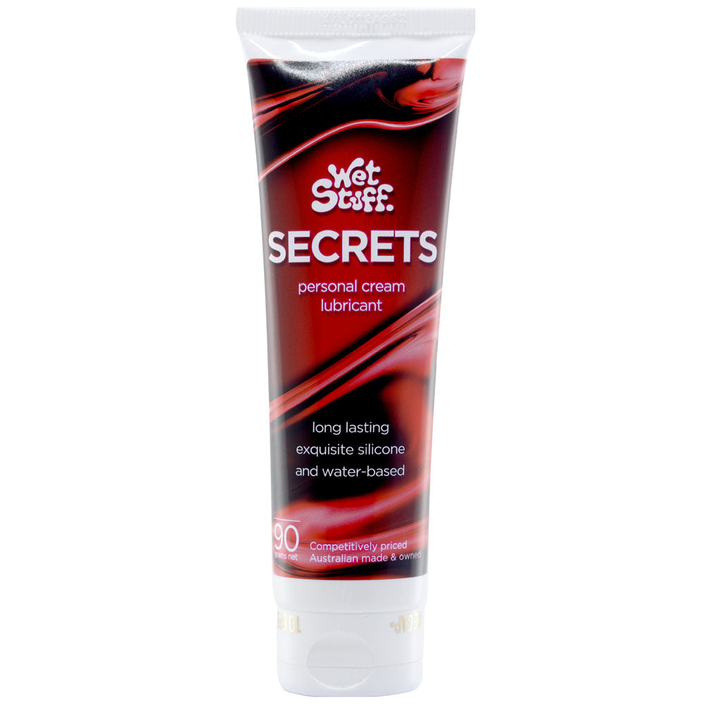 Wet Stuff Secrets - 90g Tube - Hybrid Lubricant - 90 gram Tube-GW10800