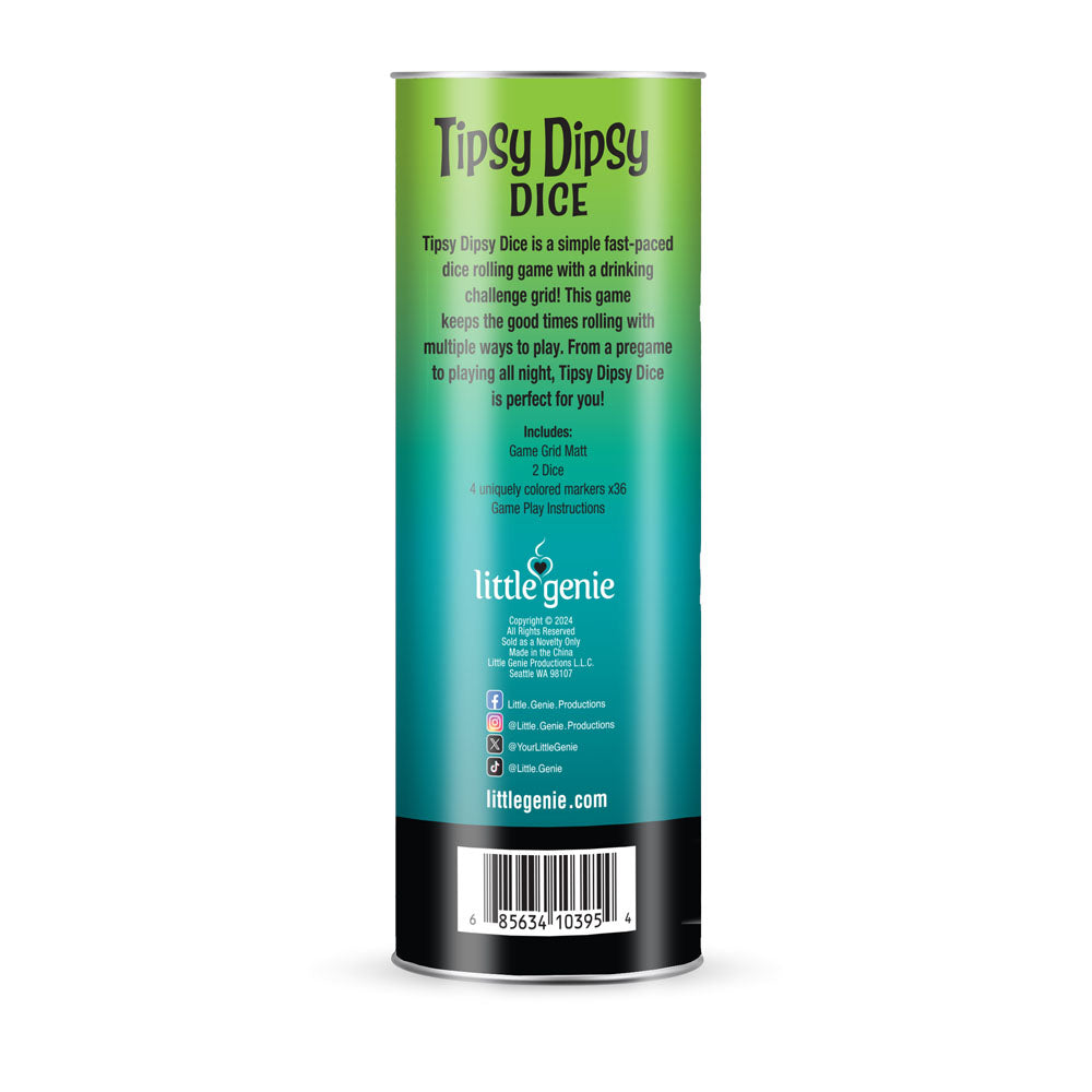 Tipsy Dipsy Dice - Drinking Game for Parties-LGBG.132