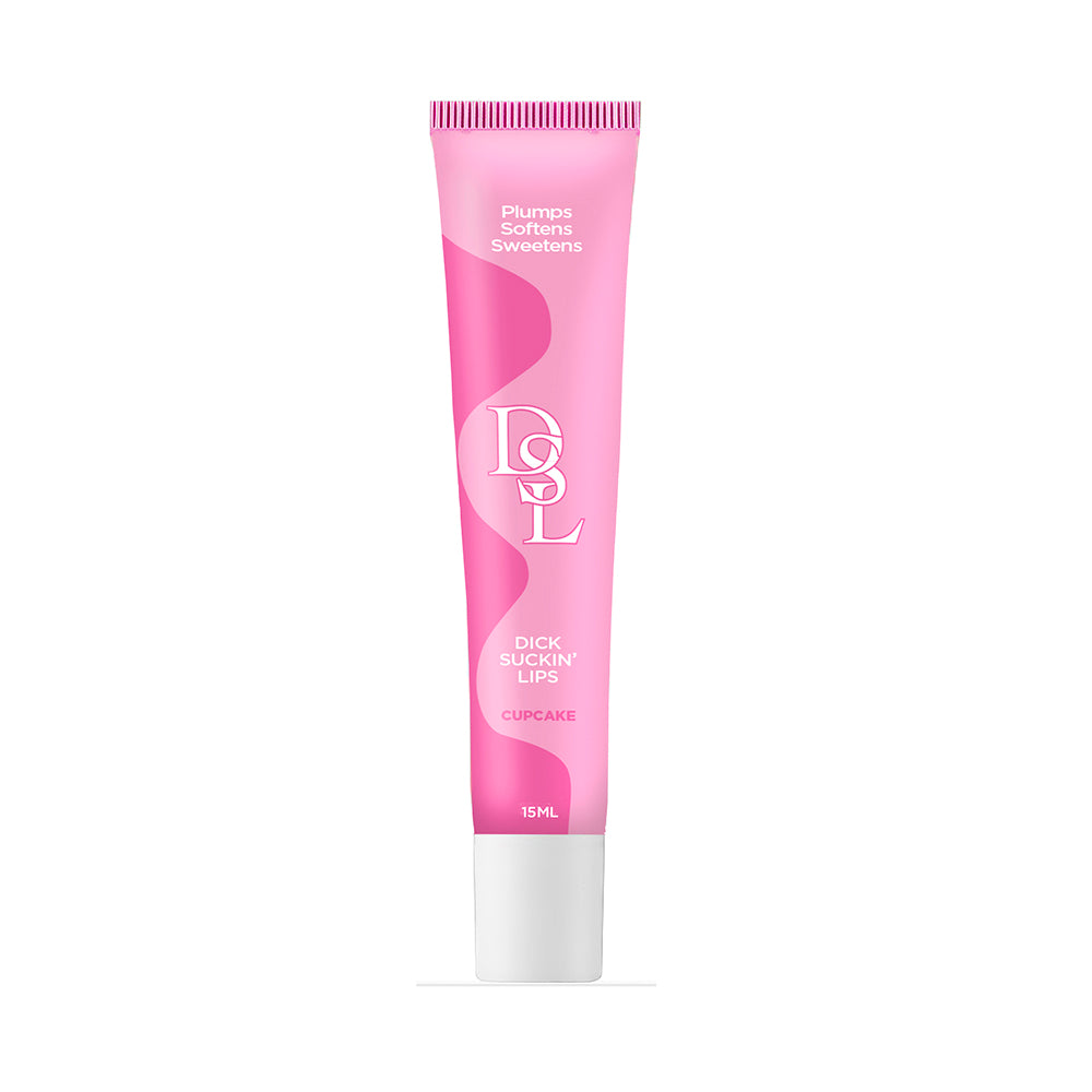 DSL Dick Sucking Lips - Cupcake - Cupcake Flavoured Lip Plumper - 15 ml Tube - LGBT.1602