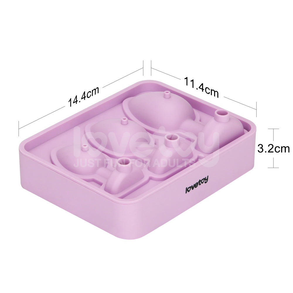 Jokes & Parties Butt Plug Silicone Ice Tray - Novelty Ice Tray-LV765016