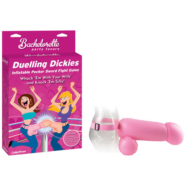 Bachelorette Party Favors Duelling Dickies - Inflatable Novelty Penises-PD5017-11