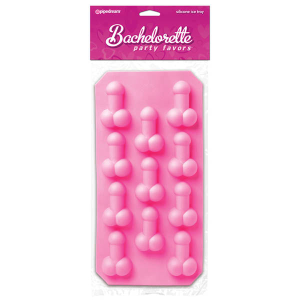 Bachelorette Party Favors Silicone Penis Ice Tray - Pink Silicone Ice Tray-PD6323-11