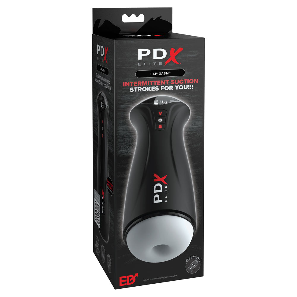 PDX Elite Fuck-Gasm - Flesh - USB Rechargeable Sucking & Vibrating Auto Stroker-RD553-20