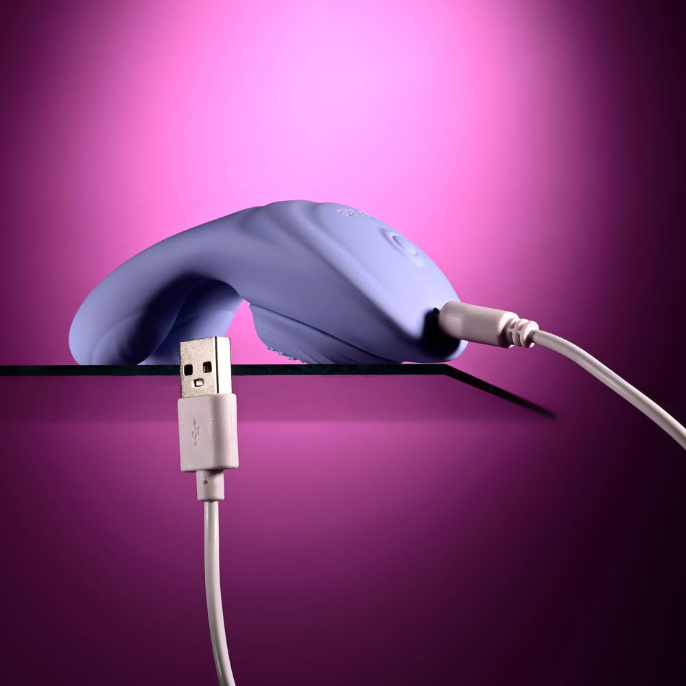 Selopa HANDSY - Purple USB Rechargeable Layon Stimulator - SL-RS-7418-2
