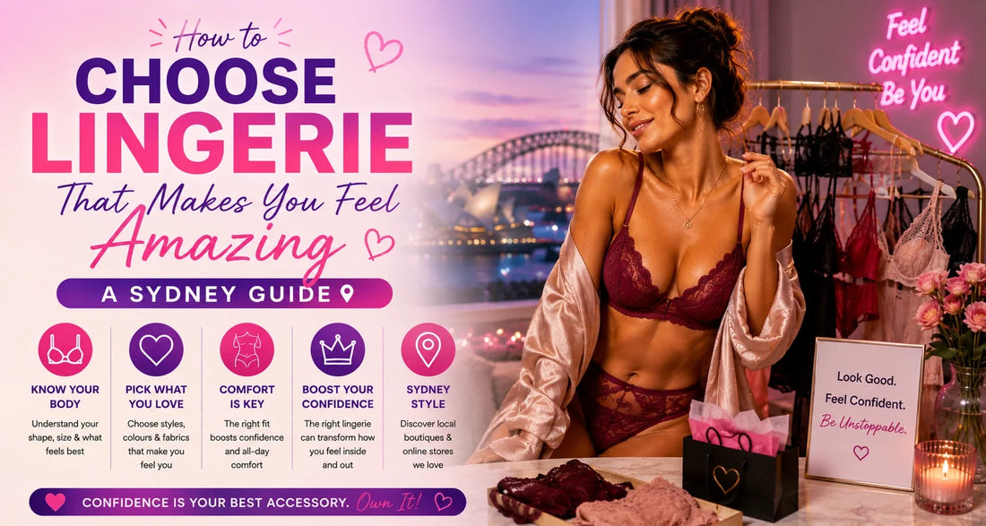 How to Choose Lingerie That Makes You Feel Amazing — A Sydney Guide