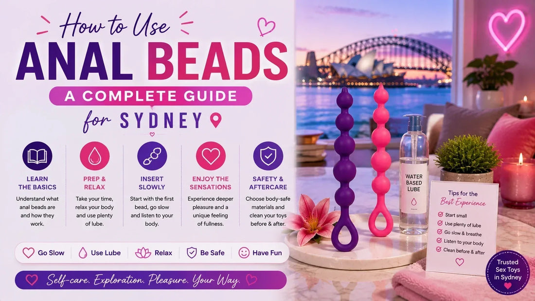 How to Use Anal Beads — A Complete Guide for Sydney