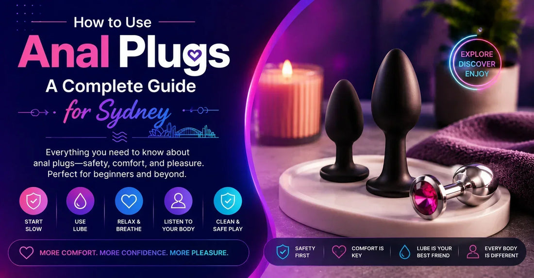 How to Use Anal Plugs — A Complete Guide for Sydney