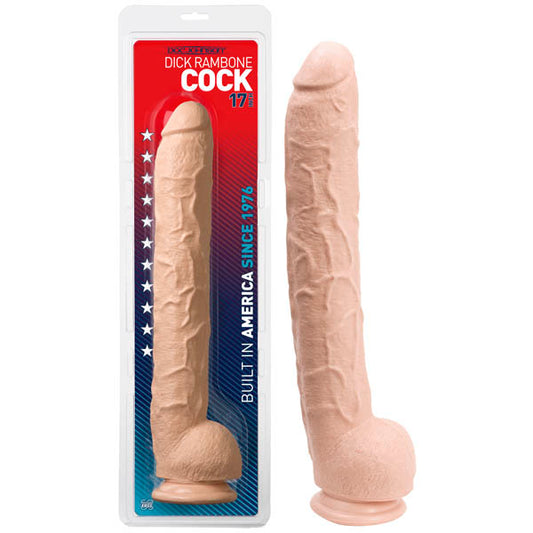 Dick Rambone Cock - Flesh 43 cm (17) Dong