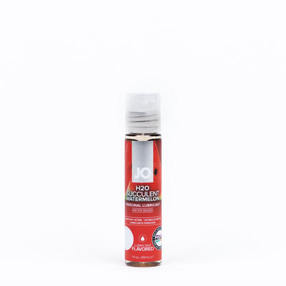 JO H2O Succulent Watermelon Lube - 30 mL - Watermelon Flavoured Water Based Lubricant - 30 ml Bottle-10119