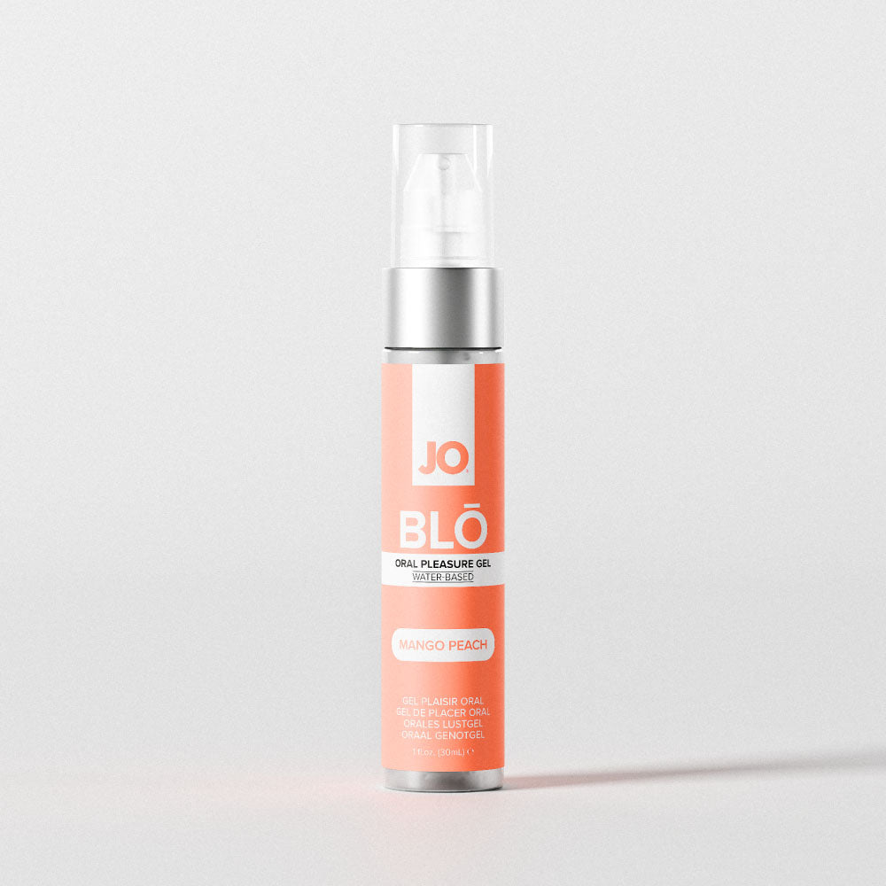 JO Blo Mango Peach - Mango Peach Flavoured Oral Pleasure Gel - 30 ml Bottle - 10156