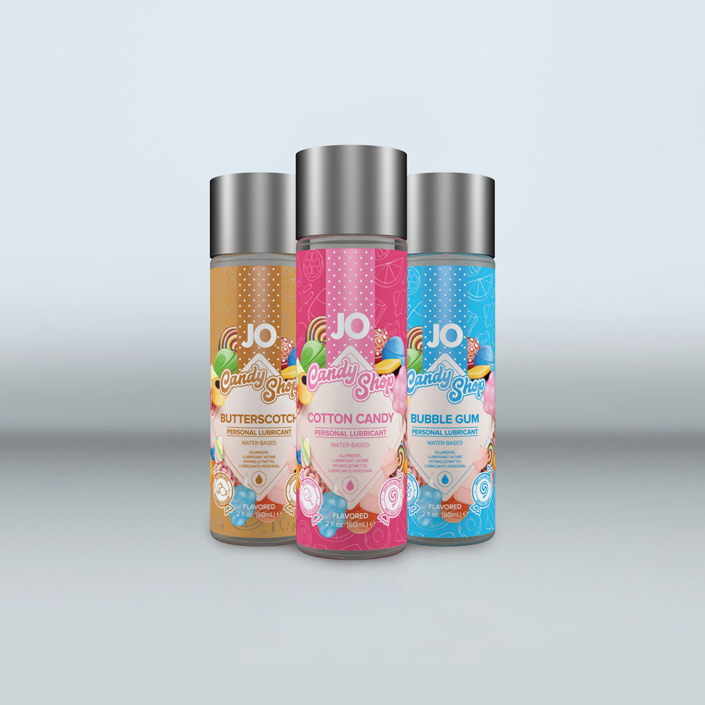 JO Candy Shop Bubblegum Lube - 60 mL - Bubblegum Flavoured Water Based Lubricant - 60 ml Bottle-10632