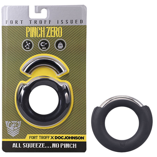 Fort Troff - Pinch Zero Ring - Black Cock Ring-1102-21-CD