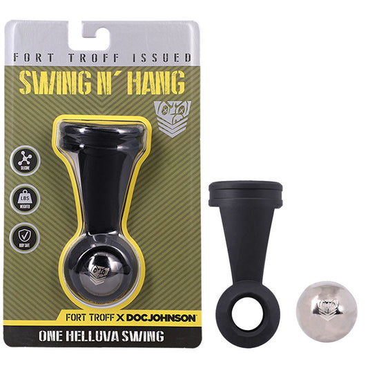 Fort Troff - Swing N Hang - Black Weighted Ball Tugger-1102-22-CD