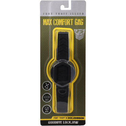 Fort Troff - Max Comfort Gag - Black Mouth Restraint-1103-08-CD