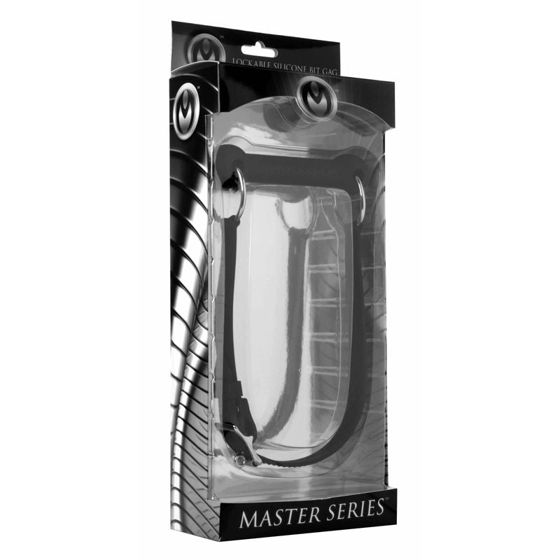 Mr Ed Locking Silicone Bit Gag-AD509
