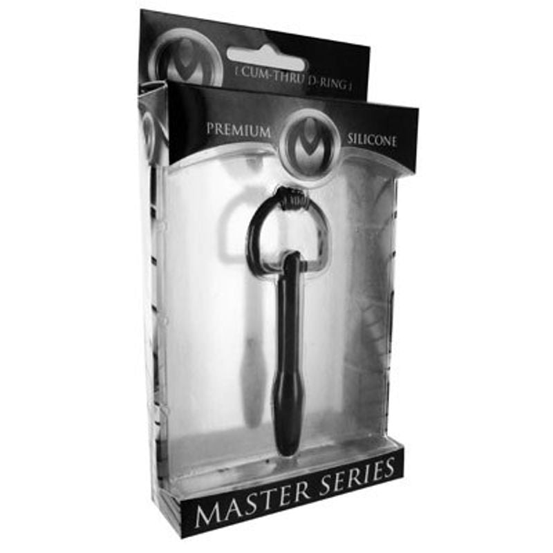 The Hallows Cum-Thru D-Ring Penis Plug-AB946