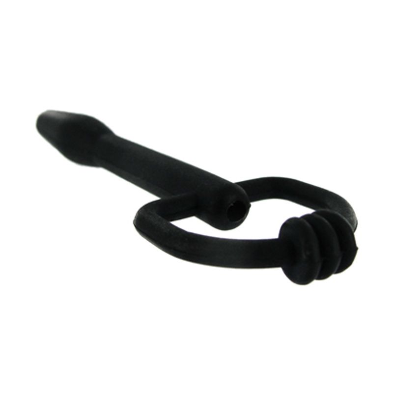 The Hallows Cum-Thru D-Ring Penis Plug-AB946