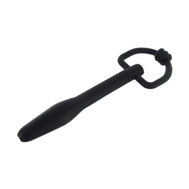 The Hallows Cum-Thru D-Ring Penis Plug-AB946