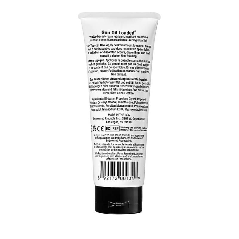 Gun Oil Loaded 3.3oz/100ml Tube-GO-LO-T-3.3