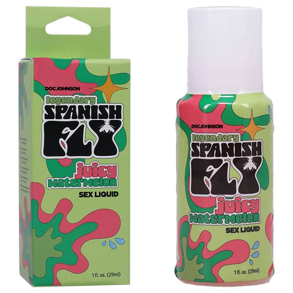 Spanish Fly Sex Liquid - Juicy Watermelon - Aphrodisiac Enhancer - 29 ml Bottle-1308-30-BX