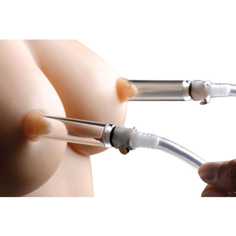 Nipple Pumping System with Dual Cylinders-AE531