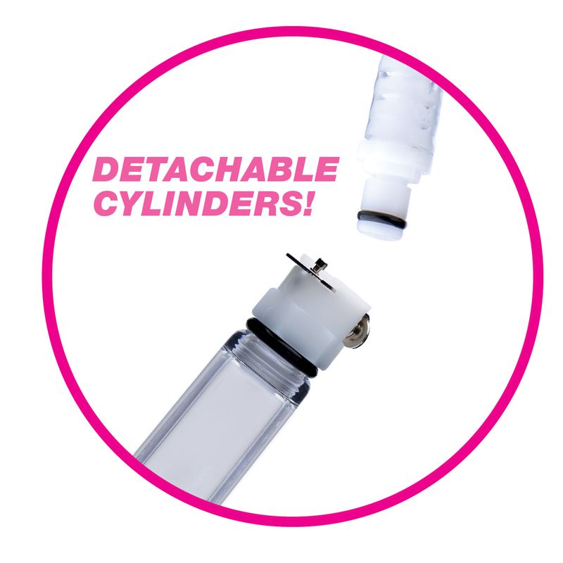 Nipple Pumping System with Dual Cylinders-AE531