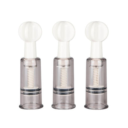 Nipple and Clit Suckers 3 Pc-ET043CLR