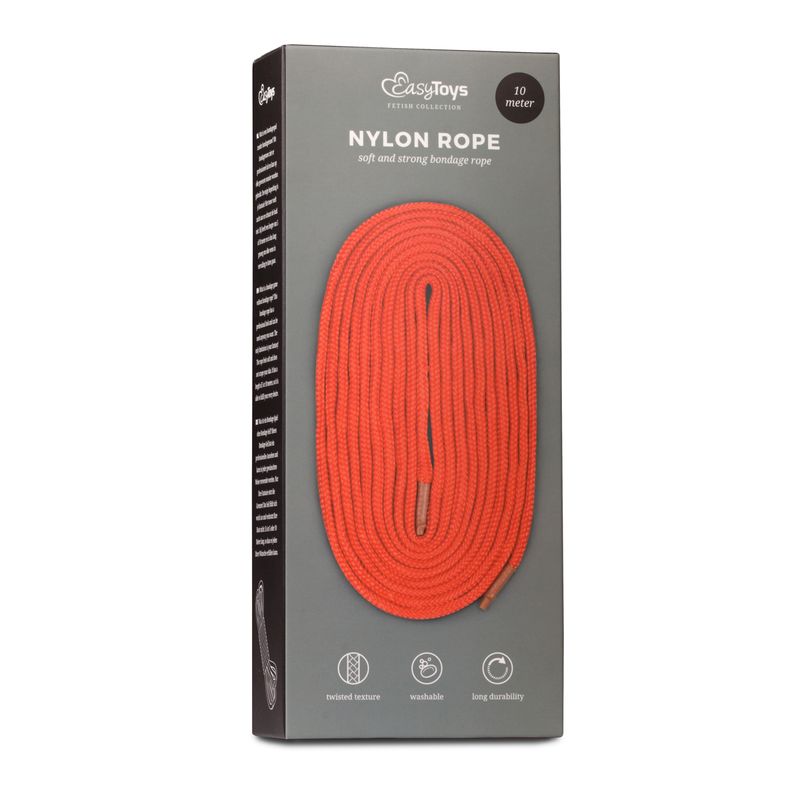 Bondage Rope 10m Red-ET248RED