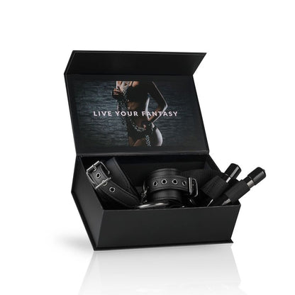 Over the Door Wrist Cuffs-ET379BLK