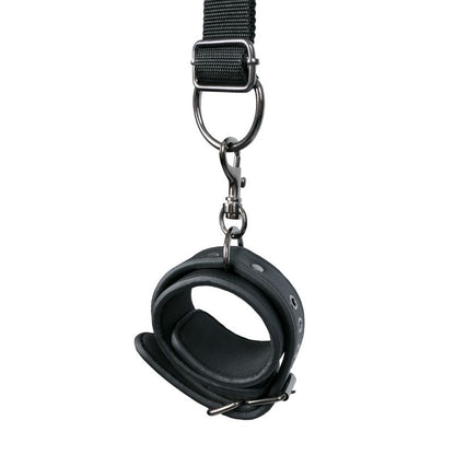 Over the Door Wrist Cuffs-ET379BLK