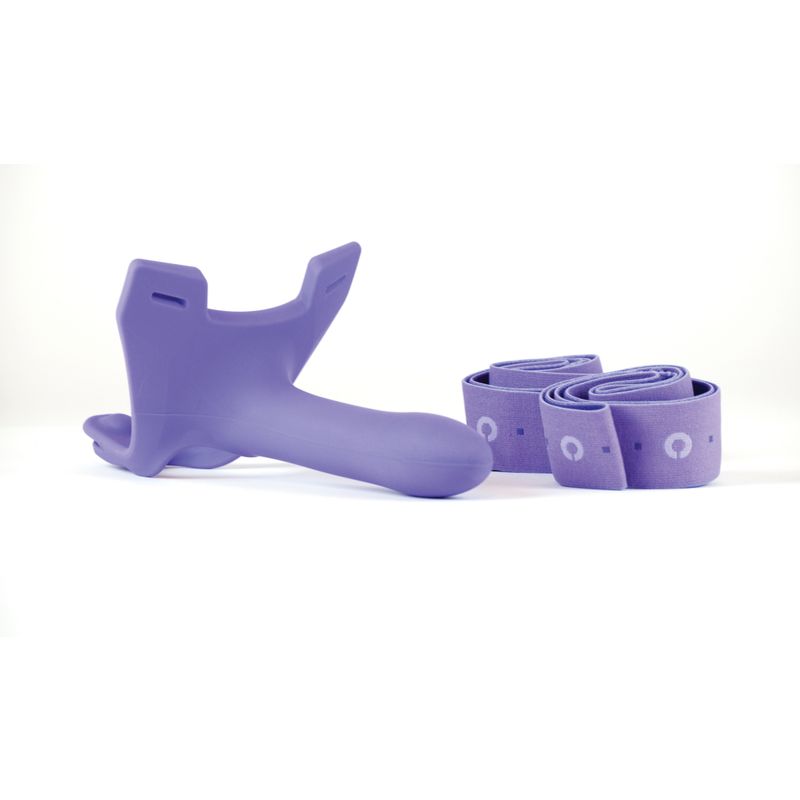 Zoro Strap-On 5.5in Purple-ZR-03P