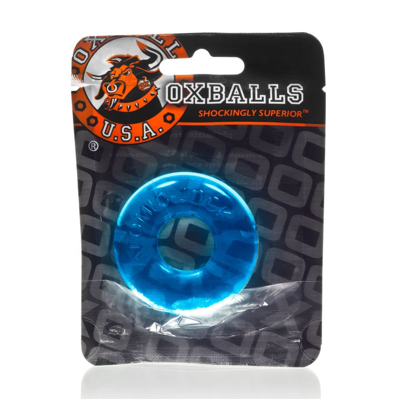Donut 2 Cockring Large Ice Blue-AJ-1025-2-ICE