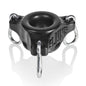 Slung Ballstretcher With 3 Carabiners Black-OX-1900-BLK
