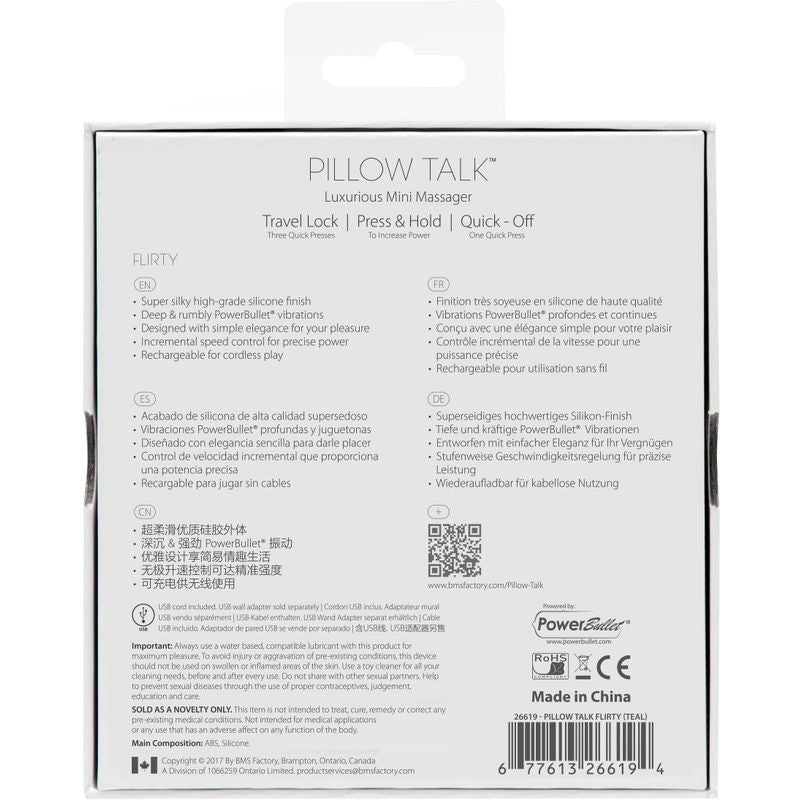 Pillow Talk Flirty Teal-26619