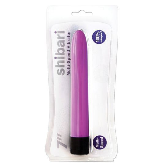 Shibari Multi-Speed Vibrator 7in Pink-VIB7-PNK