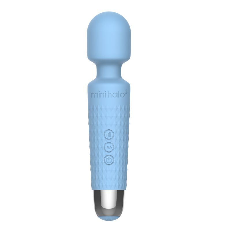 Shibari Mini Halo Wireless 20X Powder Blue-MH-3113-BLU