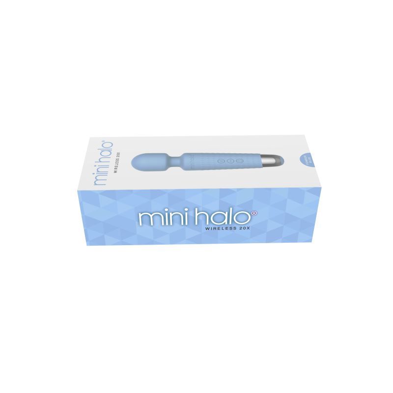 Shibari Mini Halo Wireless 20X Powder Blue-MH-3113-BLU