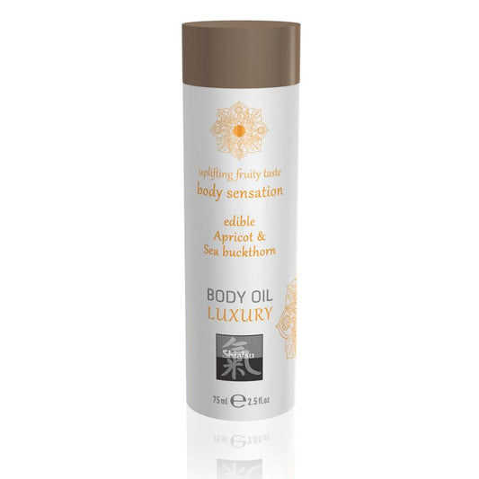 Shiatsu Luxury Body Oil Edible Apricot and Sea Buckthorn-67023
