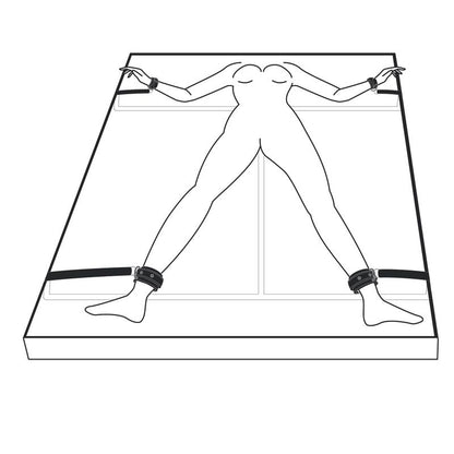 Under Mattress Restraint Set-ET375BLK