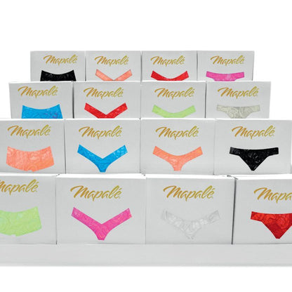 Caged Lace Pantie White-M97-WHT-S