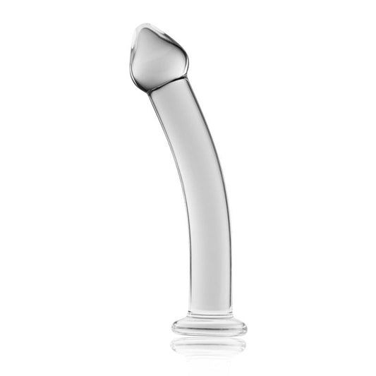 Glass Romance 3 Clear 7.5in-GS03-CLR