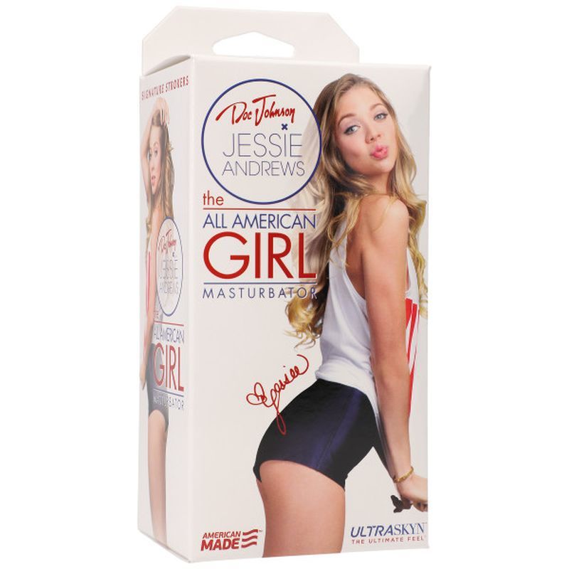Jessie Andrews Ultraskyn The All American Girl Masturbator Vanilla-5332-01-BX