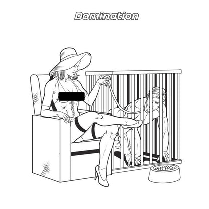 Fetishes Are Fun Colouring Book-CB-015