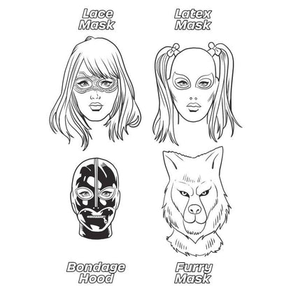 Fetishes Are Fun Colouring Book-CB-015